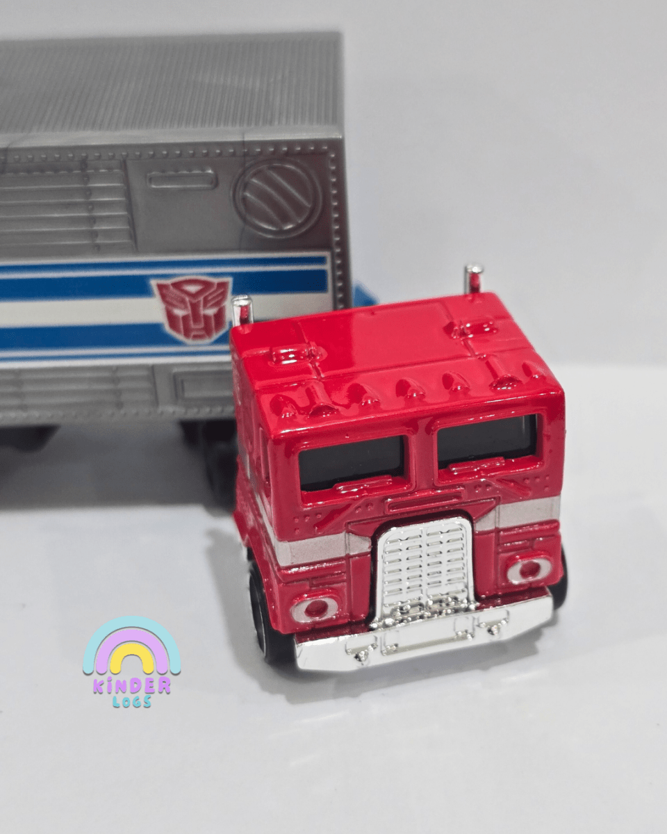 Hot Wheels Transformers Optimus Prime Truck (Uncarded) - Kinder Logs