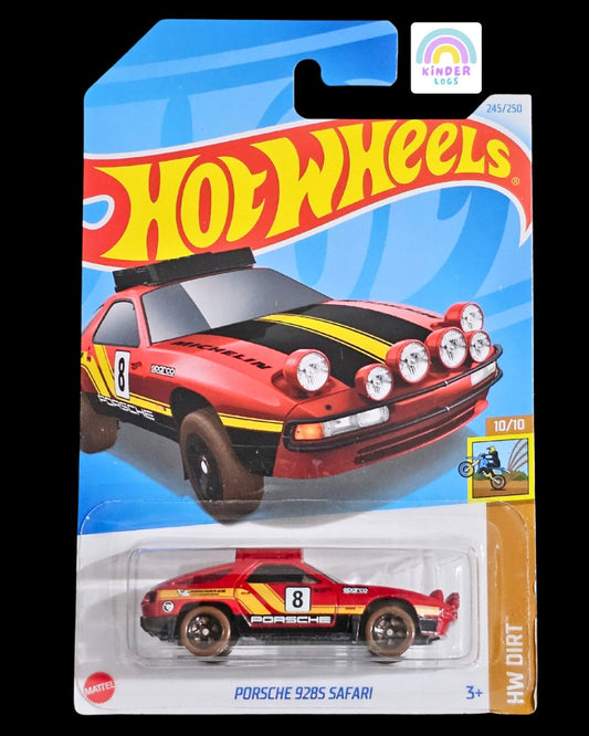 Hot Wheels Treasure Hunt Porsche 928S Safari (Q Case) - Kinder Logs