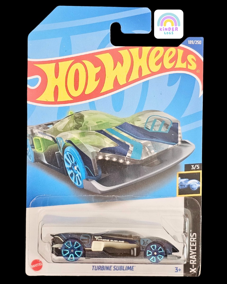 Hot Wheels Turbine Sublime - HW X - Raycers - Kinder Logs