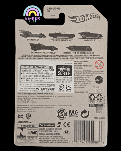 Hot Wheels TV Series Batmobile - Black Card (Imported) - Kinder Logs