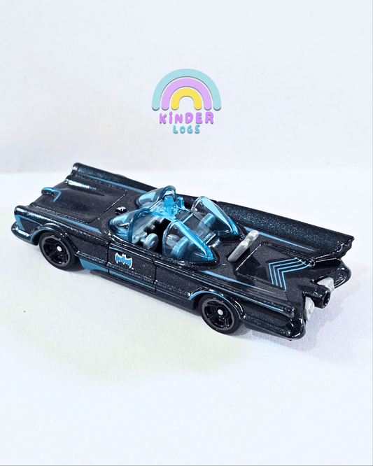Hot Wheels TV Series Batmobile - Blue Graphics (Uncarded - New) - Kinder Logs