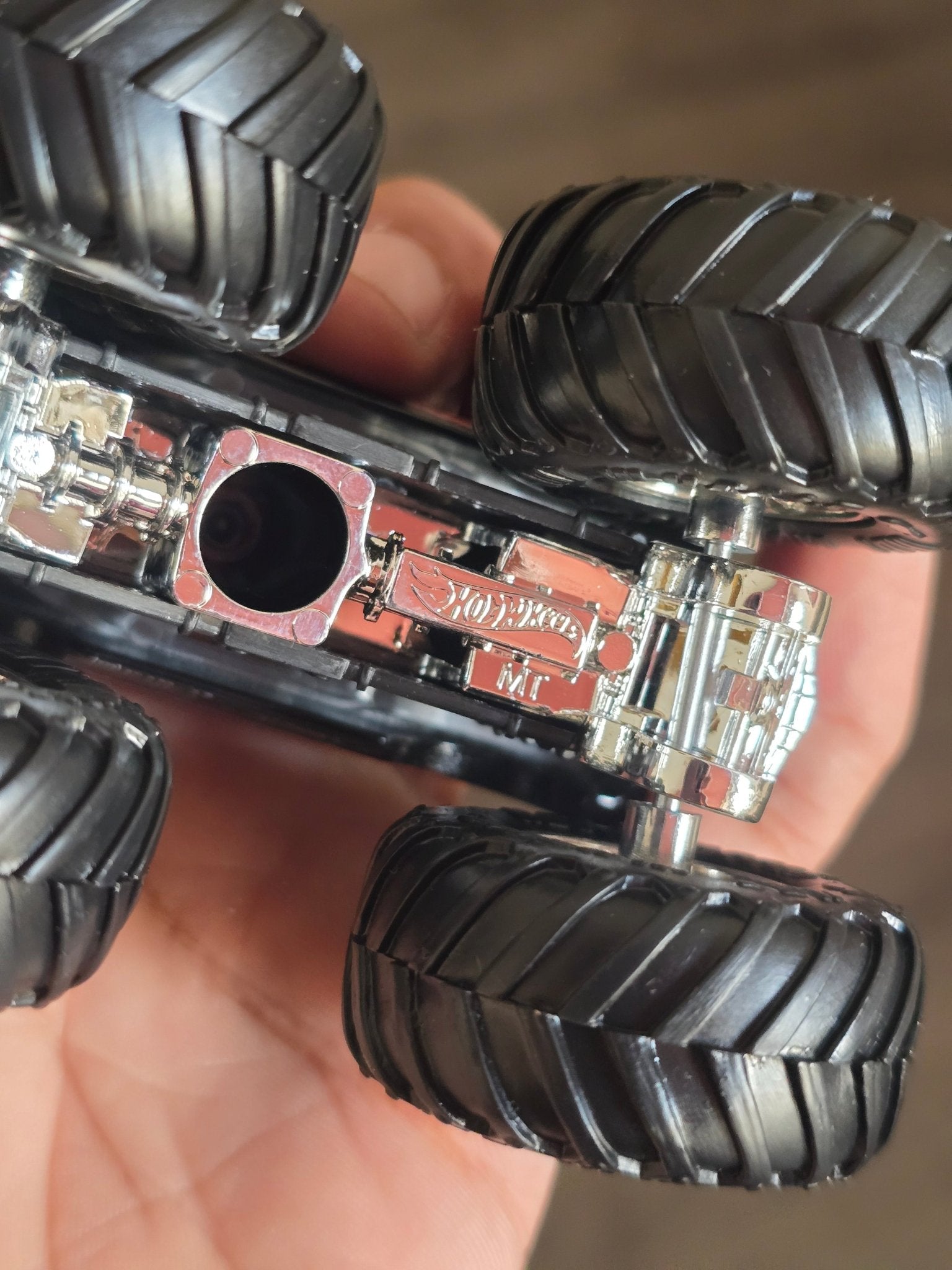 Hot Wheels TV Series Batmobile Monster Truck (Uncarded - New) - Kinder Logs