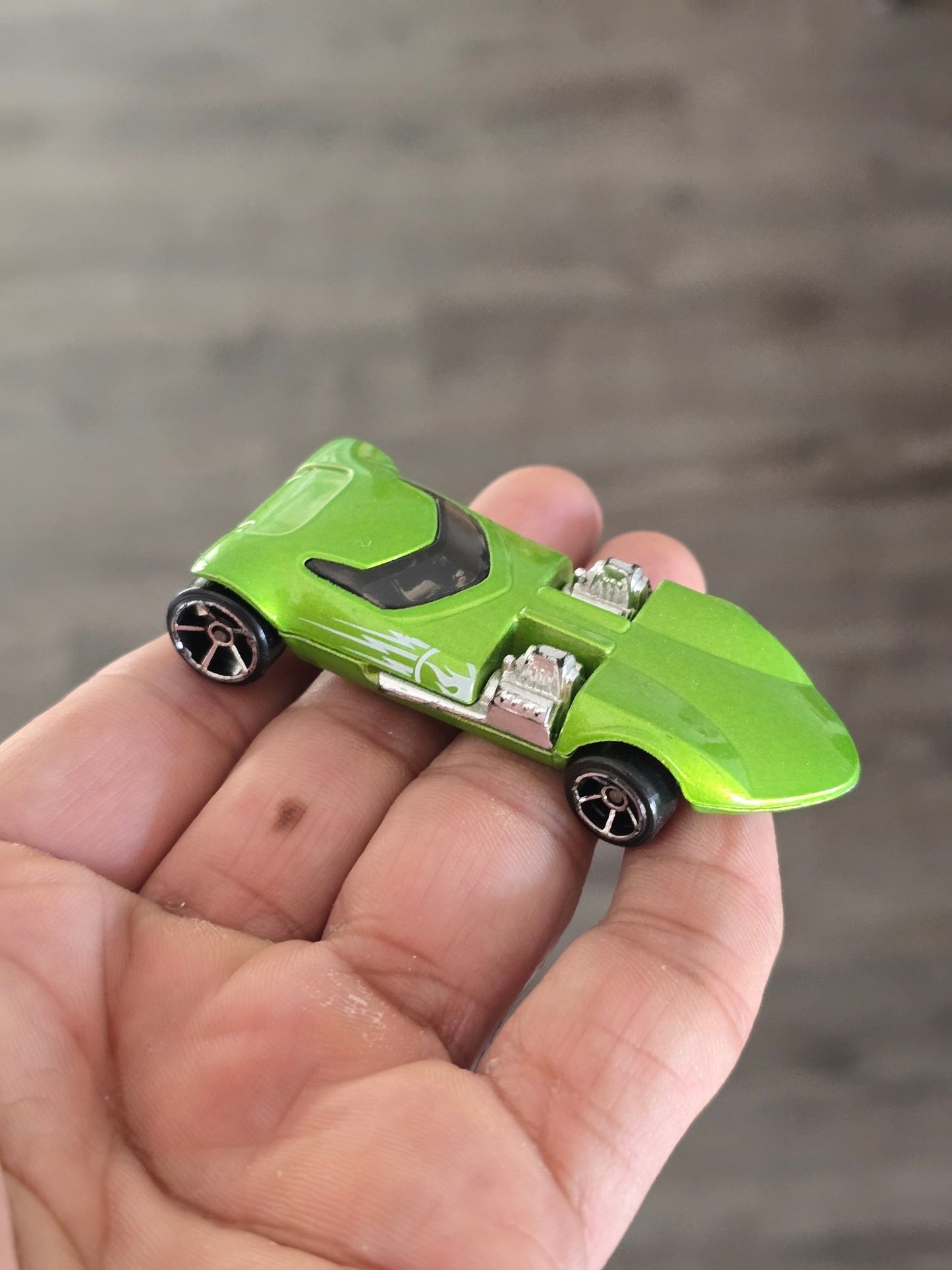 Hot Wheels Twin Mill - Green (Pre - Owned) - Kinder Logs