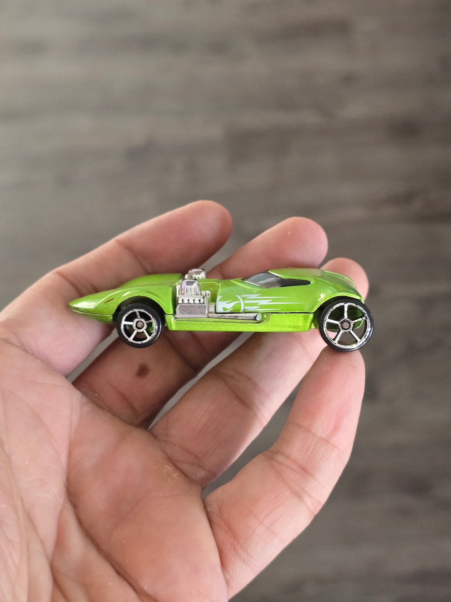 Hot Wheels Twin Mill - Green (Pre - Owned) - Kinder Logs