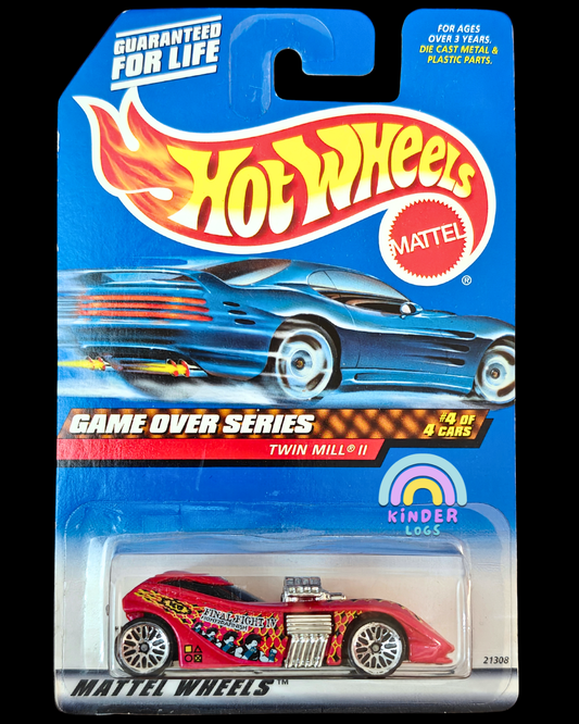 Hot Wheels Twin Mill II - Game Over Series (Imported) - Kinder Logs