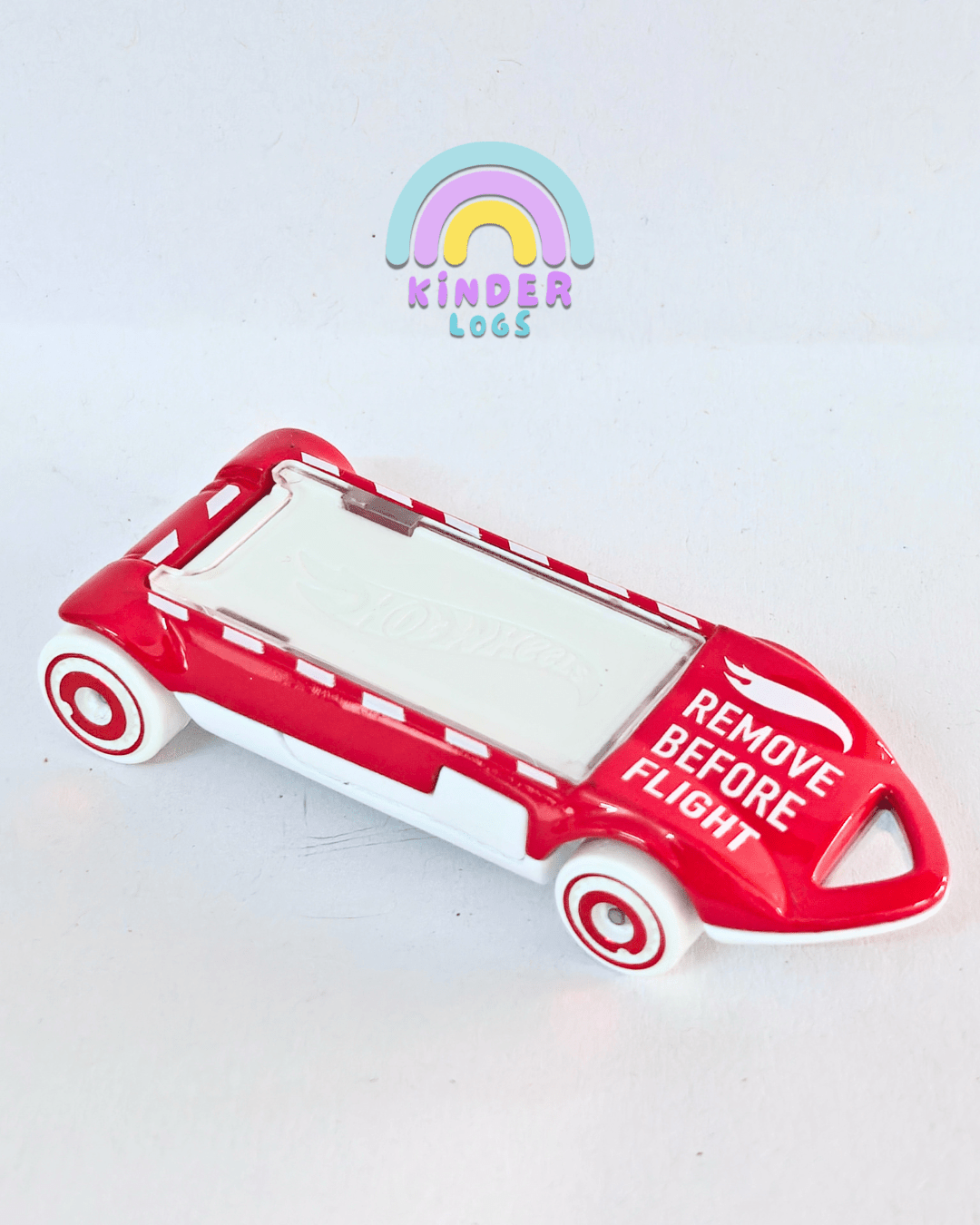 Hot Wheels Twin Tags - Red (Uncarded - New) - Kinder Logs