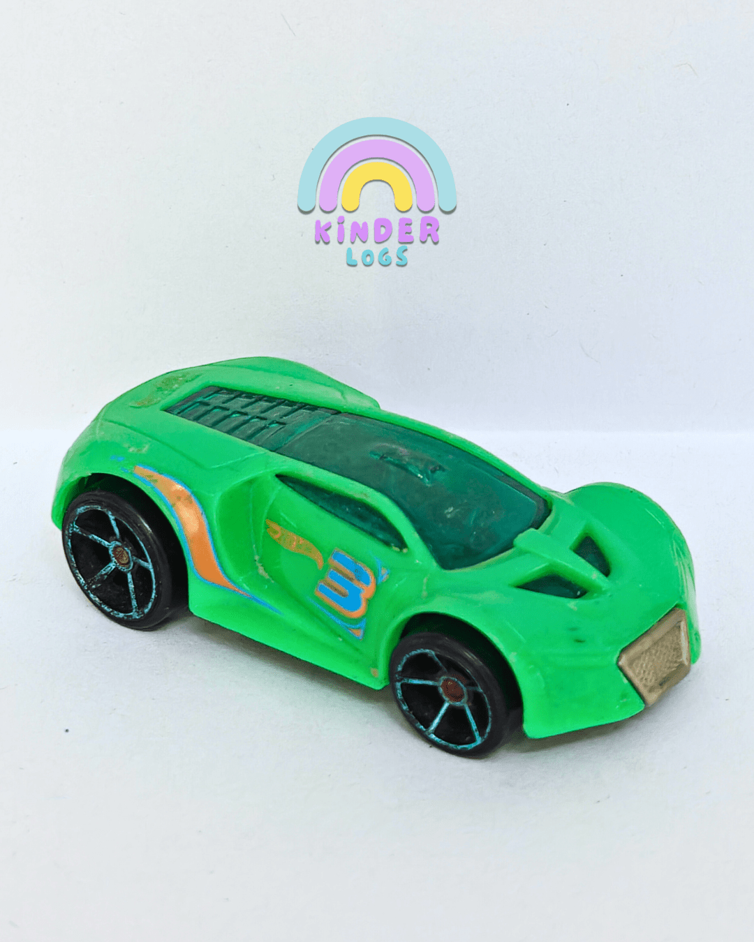 Hot Wheels Ultra Rage - Green (Pre - Owned Car) - Kinder Logs