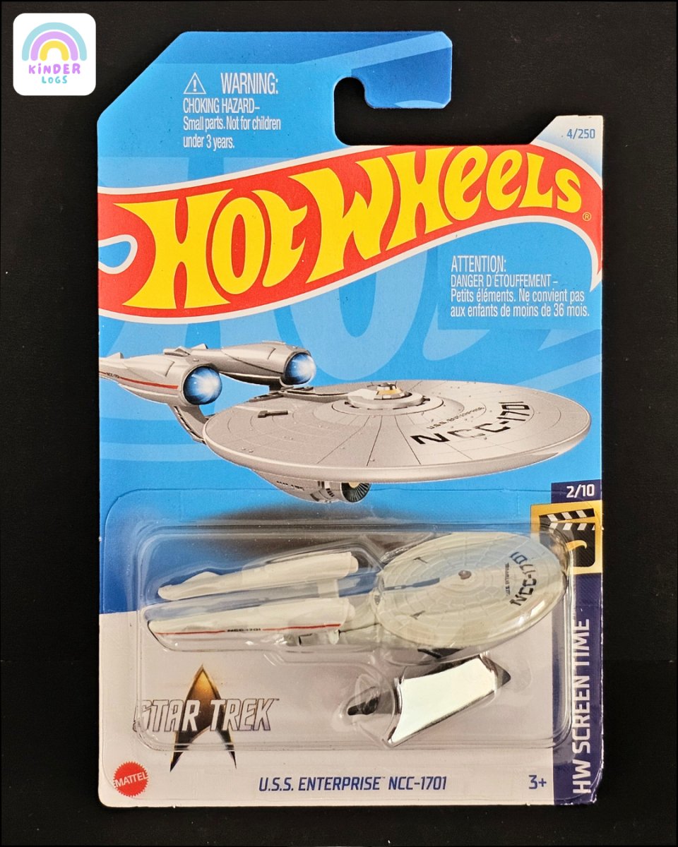Hot Wheels U.S.S. Enterprise NCC - 1701 - Star Trek (Imported) - Kinder Logs