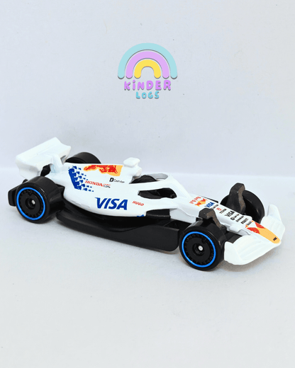 Hot Wheels VISA Cash App Racing Bulls Formula One Car (Uncarded - New) - Kinder Logs