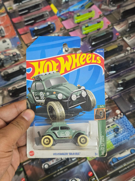 Hot Wheels Volkswagen Baja Bug - HW Mud Studs - Kinder Logs