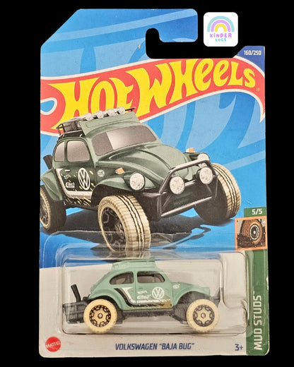 Hot Wheels Volkswagen Baja Bug - HW Mud Studs - Kinder Logs