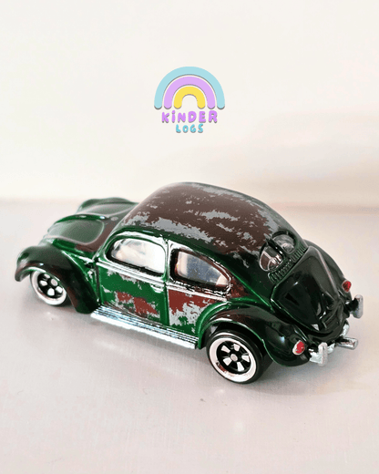 Hot Wheels Volkswagen "Classic Bug" - Vintage Club (Uncarded - New) - Kinder Logs