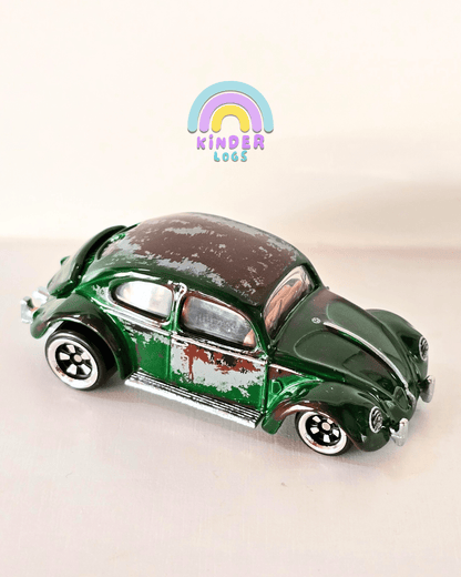 Hot Wheels Volkswagen "Classic Bug" - Vintage Club (Uncarded - New) - Kinder Logs
