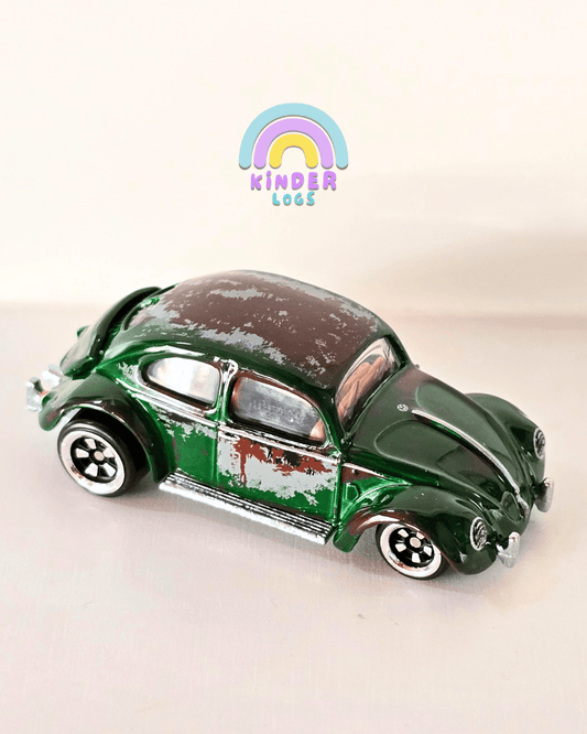 Hot Wheels Volkswagen "Classic Bug" - Vintage Club (Uncarded - New) - Kinder Logs