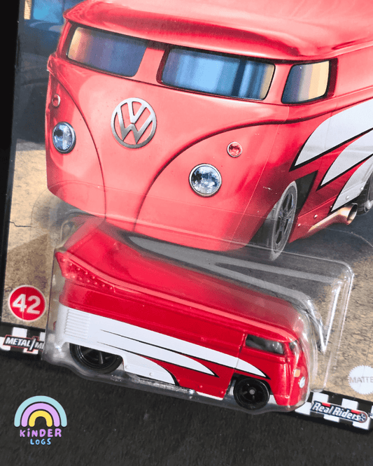 Hot Wheels Volkswagen Drag Bus - Boulevard 42 (Imported) - Kinder Logs