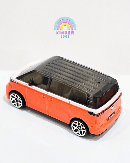 Hot Wheels Volkswagen ID. Buzz Van - Orange (Uncarded) - Kinder Logs