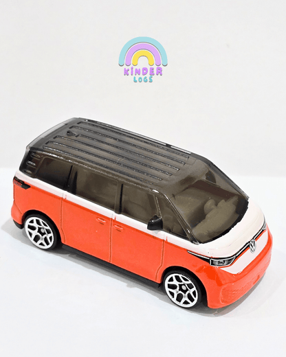 Hot Wheels Volkswagen ID. Buzz Van - Orange (Uncarded) - Kinder Logs