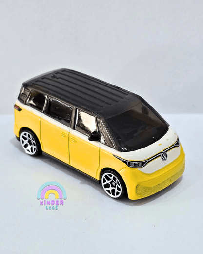 Hot Wheels Volkswagen ID. Buzz - Yellow (Uncarded) - Kinder Logs