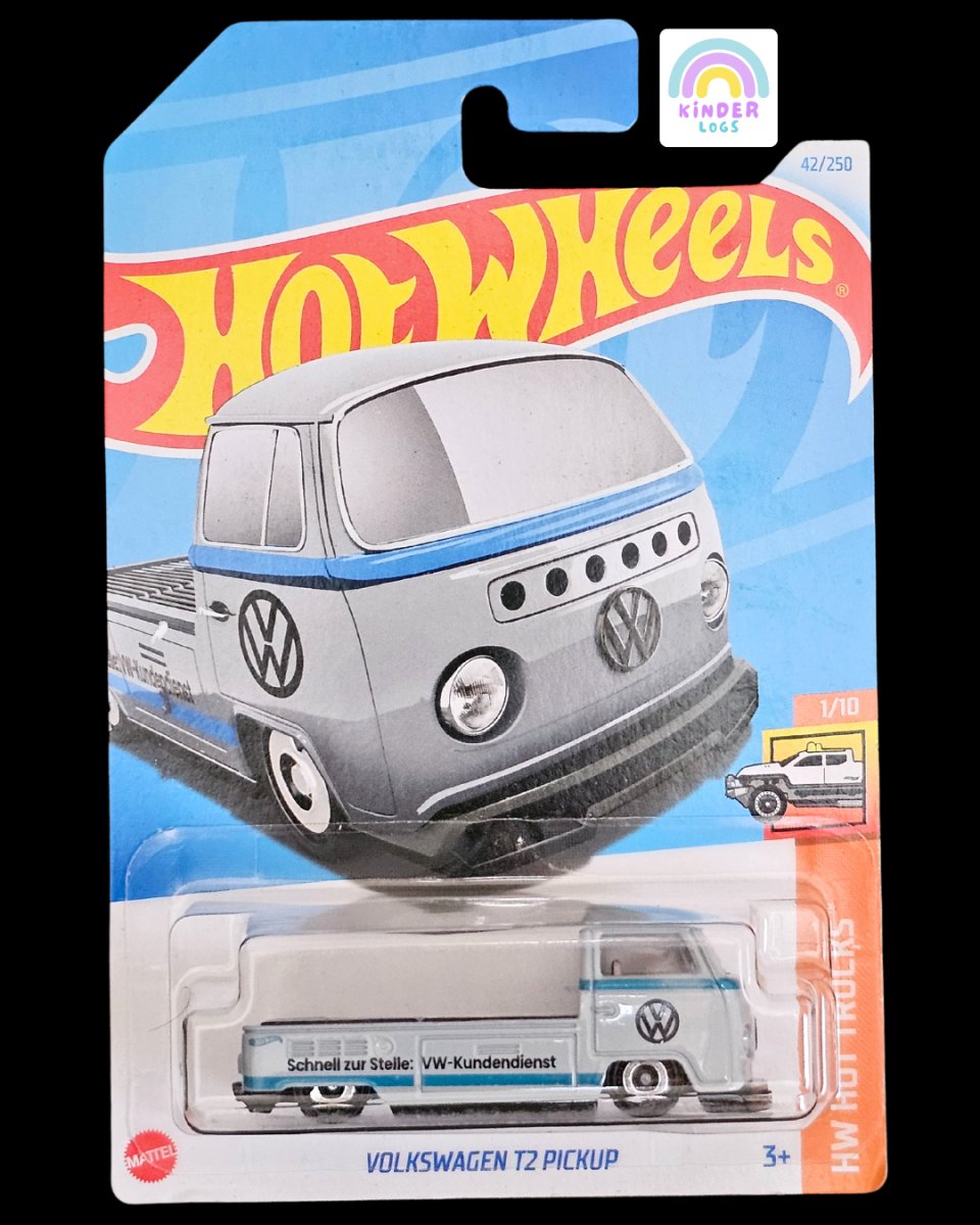 Hot Wheels Volkswagen T2 Pickup - Kinder Logs