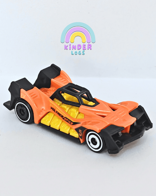 Hot Wheels Voltage Spike - Orange (Uncarded - New) - Kinder Logs
