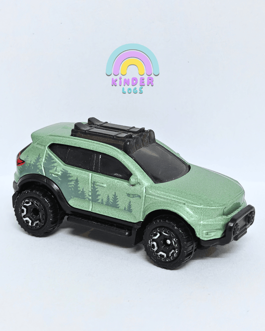 Hot Wheels Volvo XC40 Recharge - Green (Pre - Owned Car) - Kinder Logs