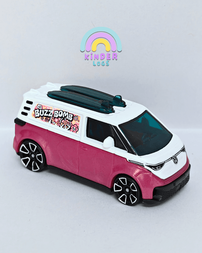 Hot Wheels VW ID. Buzz Bomb (Uncarded - New) - Kinder Logs