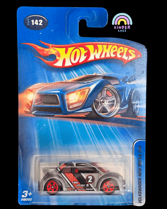 Hot Wheels VW New Beetle Cup - Collector No. 142 - Kinder Logs