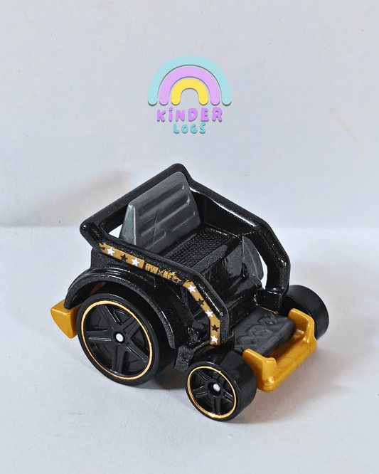 Hot Wheels Wheelie Chair - Black (Uncarded - New) - Kinder Logs