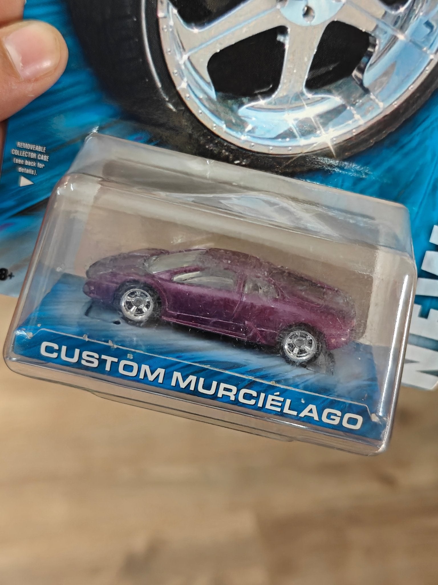 Hot Wheels WHIPS Custom Lamborghini Murcielago - West Coast Customs - Kinder Logs