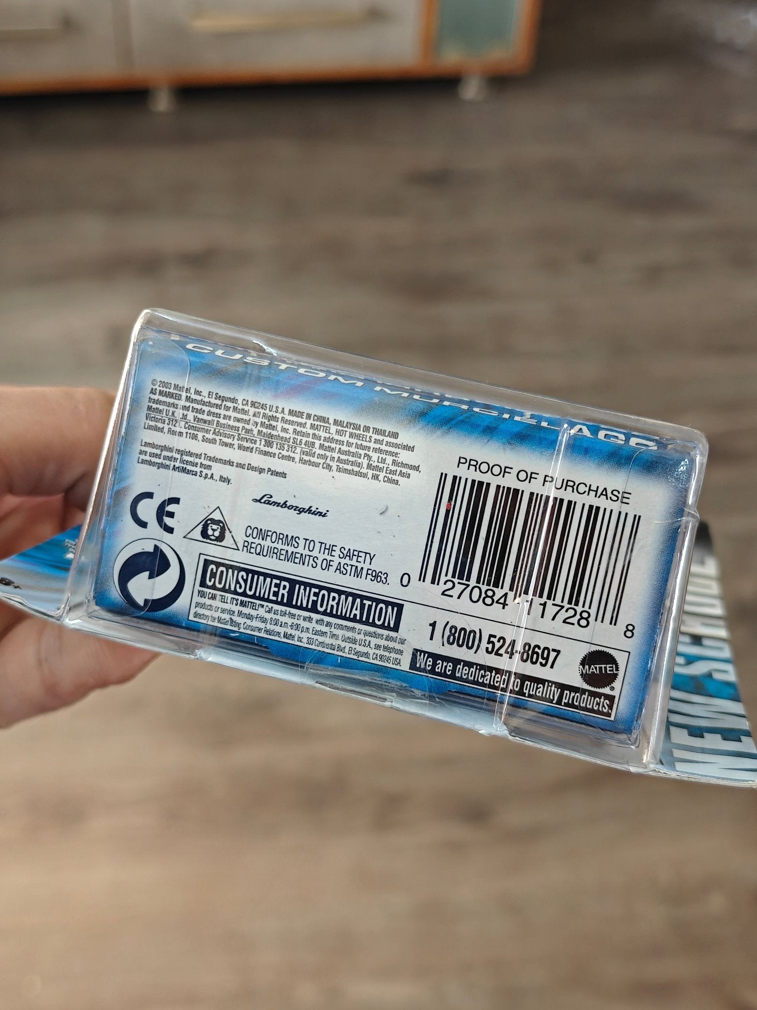 Hot Wheels WHIPS Custom Lamborghini Murcielago - West Coast Customs - Kinder Logs