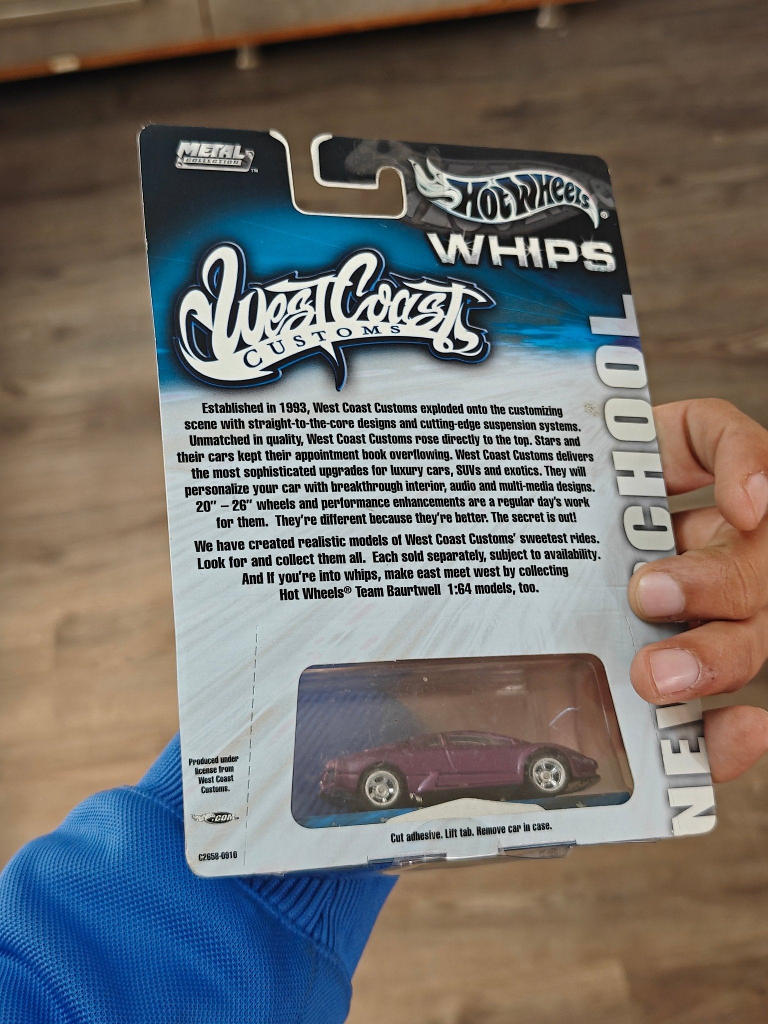 Hot Wheels WHIPS Custom Lamborghini Murcielago - West Coast Customs - Kinder Logs