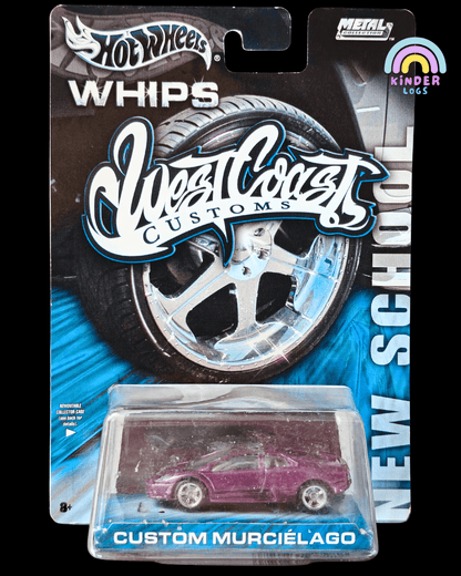Hot Wheels WHIPS Custom Lamborghini Murcielago - West Coast Customs - Kinder Logs