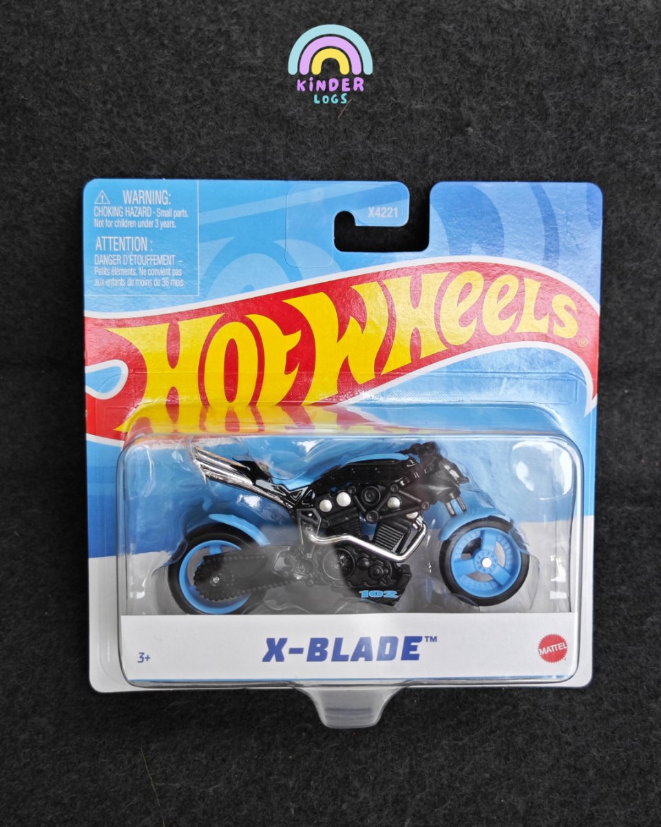 Hot Wheels X - Blade Motorcycle - Kinder Logs