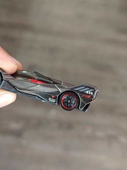 Hot Wheels X-cceleron - Black (Uncarded - New) - Kinder Logs