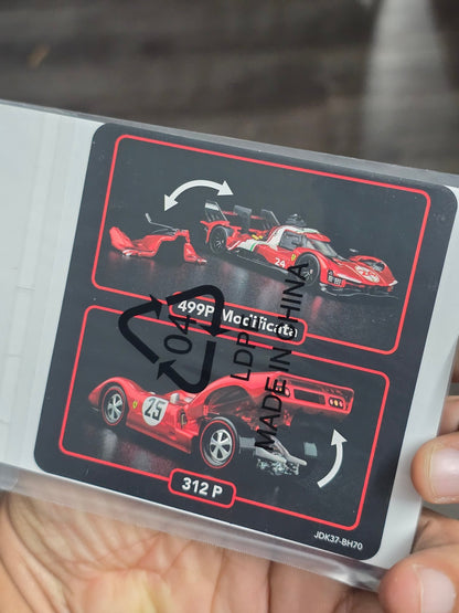 Hot Wheels x Ferrari Heritage Set - The Ultimate Ferrari Dream Garage - Kinder Logs