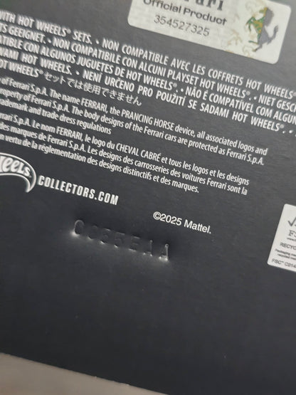 Hot Wheels x Ferrari Heritage Set - The Ultimate Ferrari Dream Garage - Kinder Logs