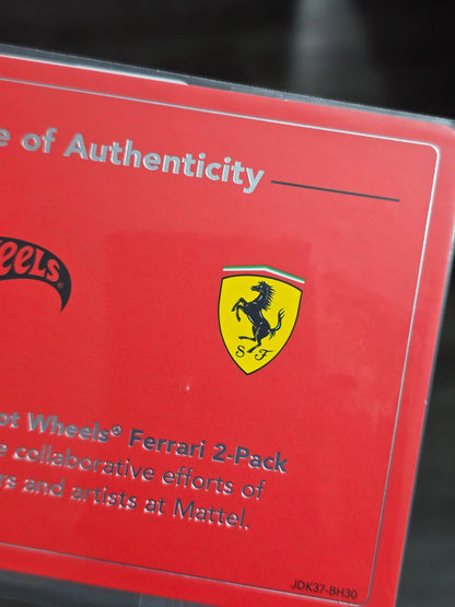 Hot Wheels x Ferrari Heritage Set - The Ultimate Ferrari Dream Garage - Kinder Logs
