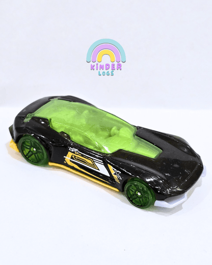 Hot Wheels X - Raycers Gazella GT - Black (Used Car) - Kinder Logs