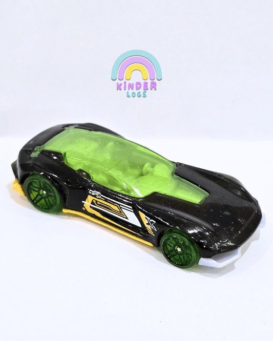 Hot Wheels X - Raycers Gazella GT - Black (Used Car) - Kinder Logs