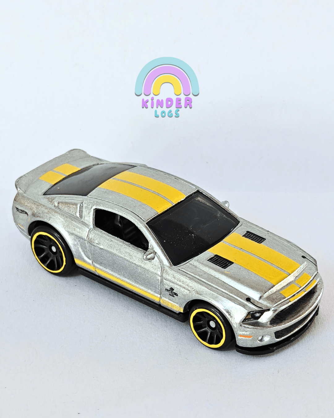 Hot Wheels ZAMAC 2010 Shelby GT500 Super Snake (Uncarded - New) - Kinder Logs