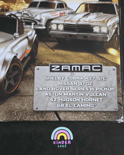 Hot Wheels ZAMAC Series 6 Cars Pack (Imported Sealed Box) - Kinder Logs