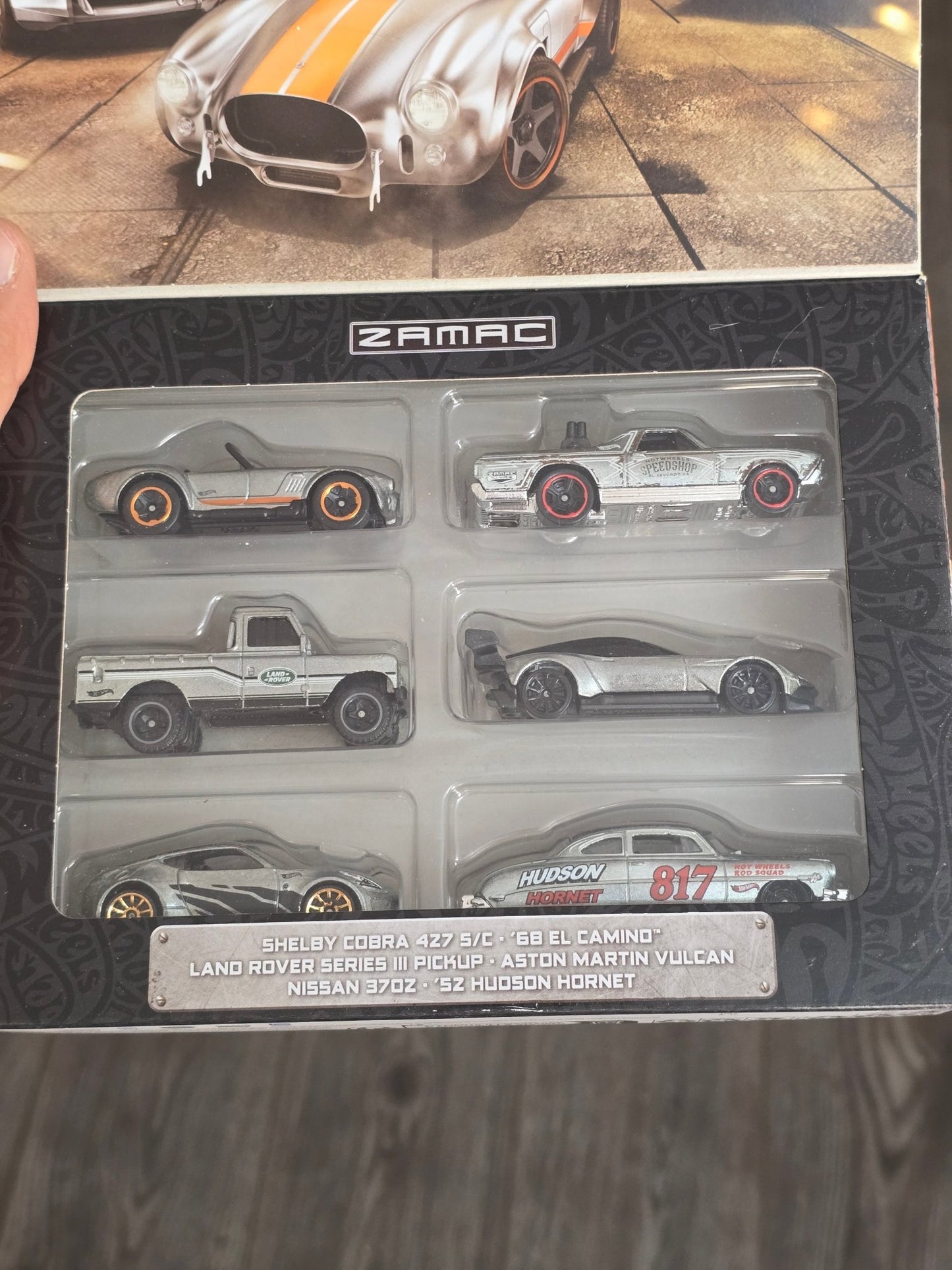 Hot Wheels ZAMAC Series 6 Cars Pack - Sealed Box [SALE] - Kinder Logs