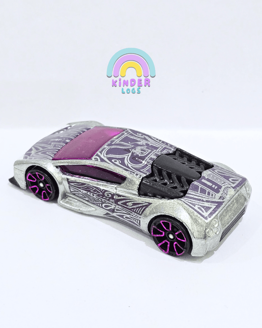 Hot Wheels ZOTIC Zamac Edition - Walmart 6 - Rare (Used Car) - Kinder Logs