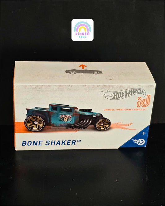 ID Hot Wheels Bone Shaker - Uniquely Identifiable Vehicle - Kinder Logs