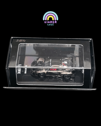 Inno64 LBWK Ferrari F40 Chrome Black Edition - Kinder Logs