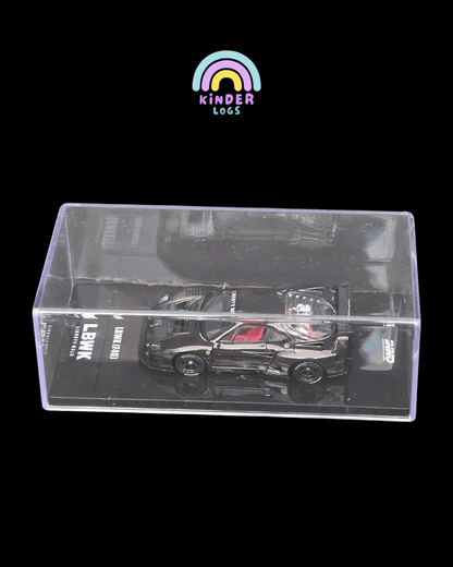 Inno64 LBWK Ferrari F40 Chrome Black Edition - Kinder Logs