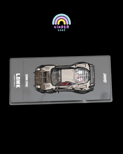Inno64 LBWK Ferrari F40 Chrome Black Edition - Kinder Logs