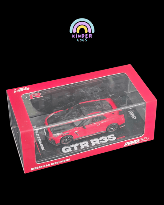 Inno64 Nissan GT - R R35 NISMO (Red) - Kinder Logs