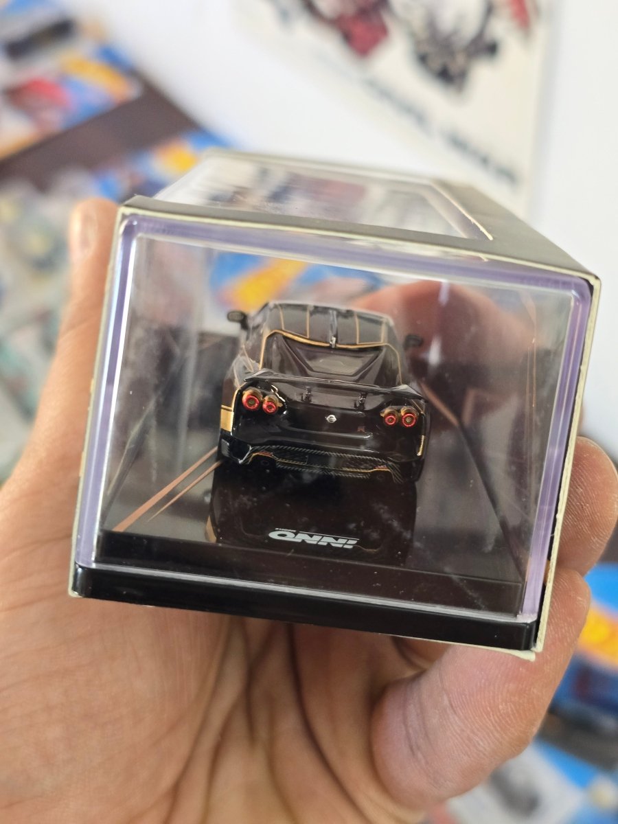 Inno64 Nissan GT - R50 Italdesign Black Edition - Open Box - Kinder Logs