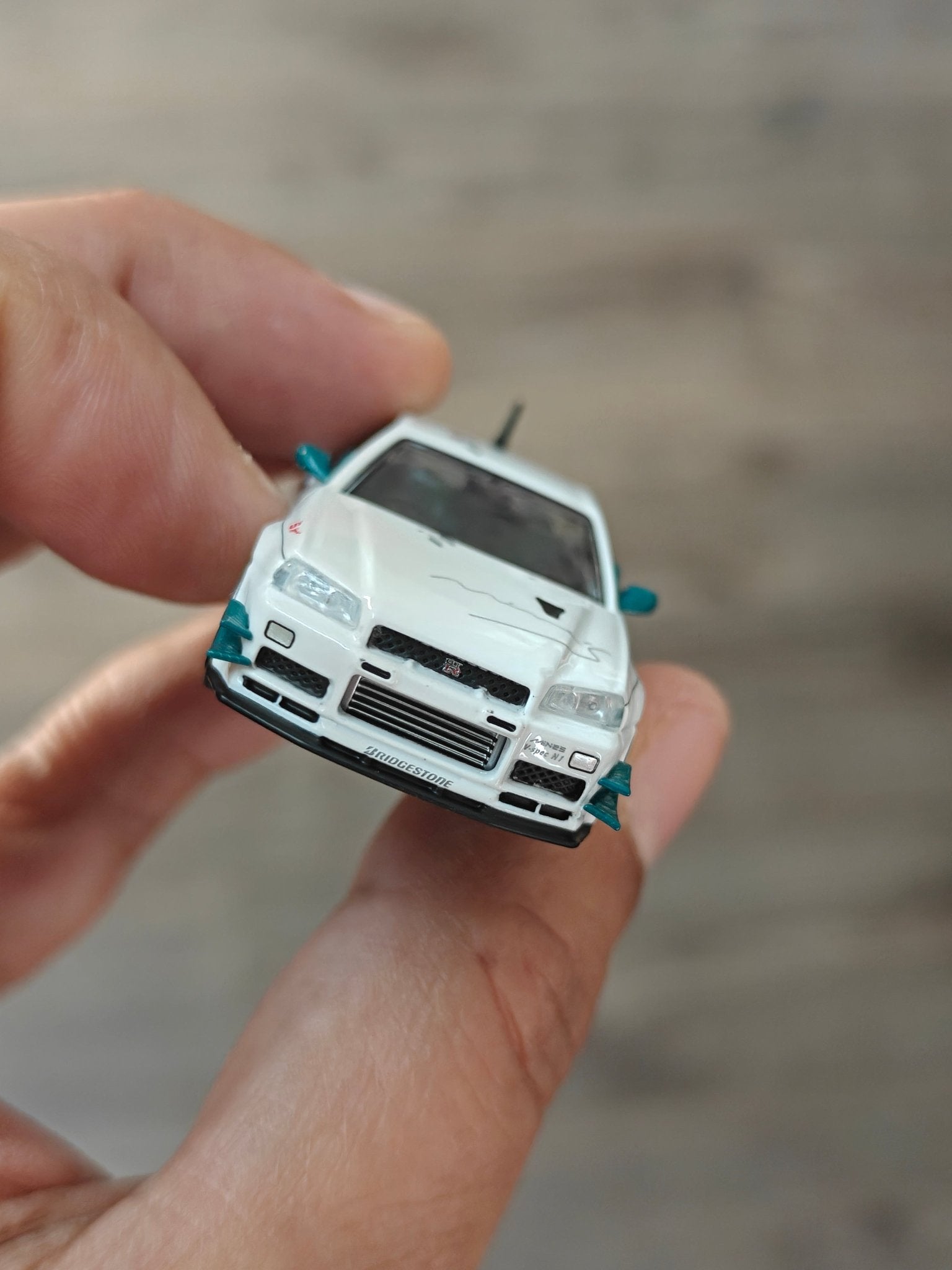 Inno64 Nissan Skyline GT - R (R34) V - Spec N1 Tuned By "Mine's" - Kinder Logs
